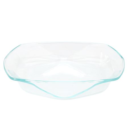Soho Lounge Carnegie Hill 14 inch x 12 Inch x 2.8 Inch Tempered Glass Baking Pan with Built-in Handles